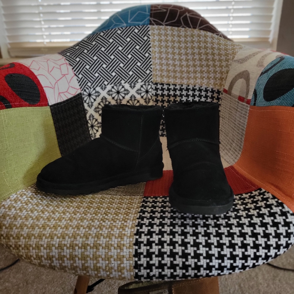 BearPaw Black Winter Boots - Picture 3 of 3
